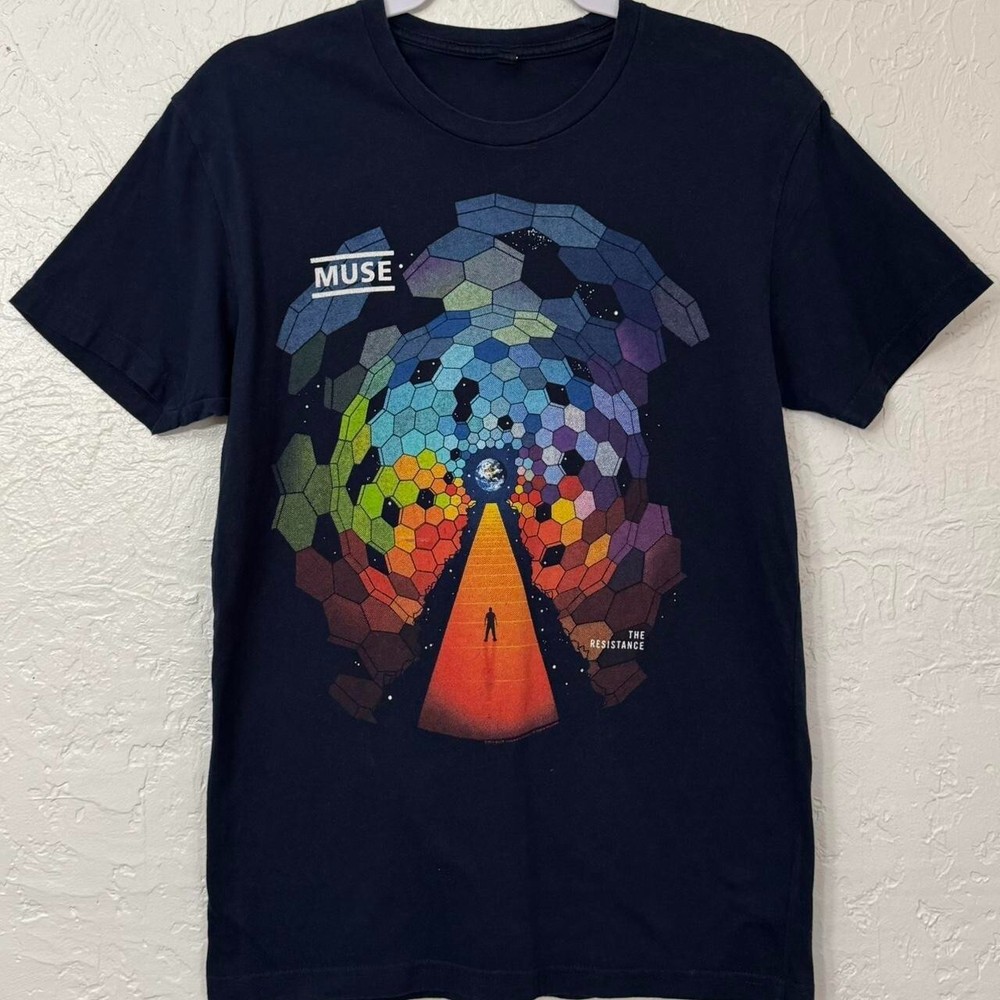 Vintage Muse The Resistance Tour T-shirt Size S to 5XL NZ211 FREE SHIPPING