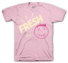 Shirt To Match Jordan 1 Travis Shy Pink Tropical Pink Shoes – Fresh Tees