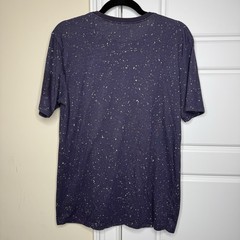 Nike Kobe T-Shirt Men’s Medium Purple Teal Splatter Print Kobe Bryant Dri-Fit