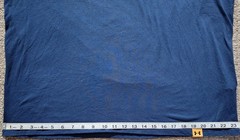 Under Armour Project Rock Mens Shirt XL Blue HeatGear Rents Due Brahma Bull Logo