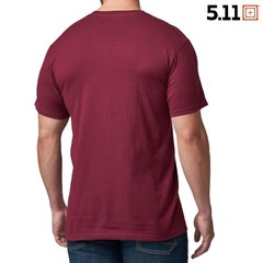 5.11 Tactical Cold Dead Hand 45 T-Shirt (M)- Maroon