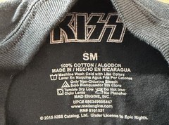 Mad Engine 2015 Official KISS Gene Simmons Face Tounge Band T-Shirt S