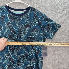 Trademark Company 81 Shirt Adult Medium Blue Preppy Aloha Beach Hawaiian NEW