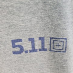 5.11 Tactical T-Shirt Men’s XL Gray United States Armed Forces Soldiers Flag Jet