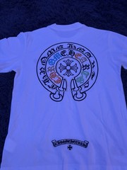 Chrome Hearts Men’s White Short Sleeve T-Shirt Size Small