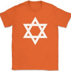 Star of David T-Shirt Hebrew Jewish Jewdism Religious Christian Israel Tee