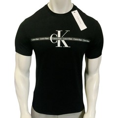 MSRP $54.99 NWT CALVIN KLEIN MEN’S BLACK CREW NECK SHORT SLEEVE T-SHIRT SIZE S L