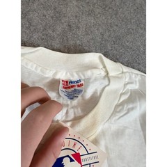 NWT VTG 90s Harry Caray Chicago Cubs Shirt Mens White Mcdonalds McDonald’s XL