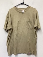 Vintage 90s Dickies Pocket T Shirt Mens XL Navy Blue Single Stitch Rare