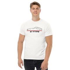 For Jaguar E-Type Fans Timeless Classic Sports Car T-Shirt Birthday Gift