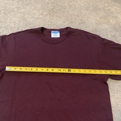 VTG Champion Maroon Plum HeavyWeight Cotton Lot Of T Shirt Large (12) & XL (12)