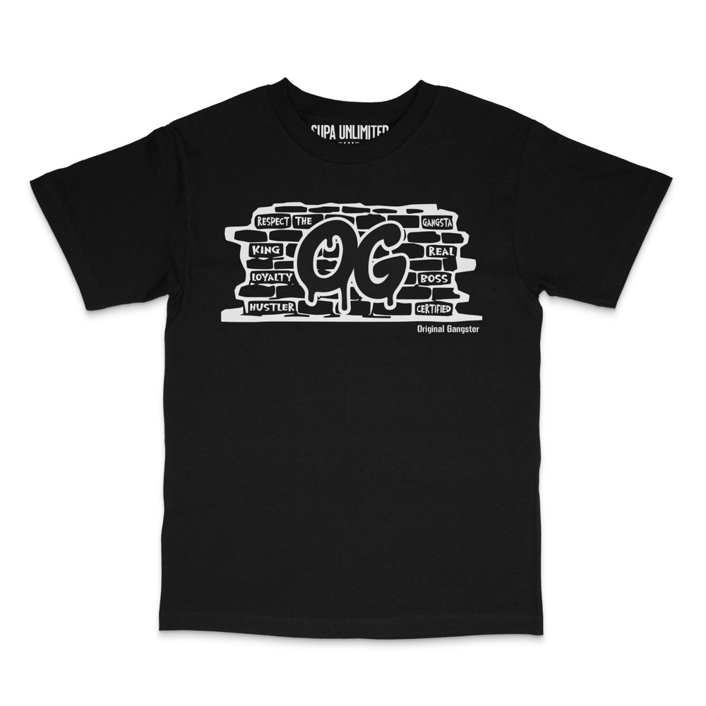 OG Streetwear Graphic Tee – Original Gangsta Hip Hop Urban Rap Men’s T-Shirt