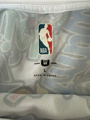 NBA All-Over Print Basketball Graphic T-Shirt Mens Size Large AOP