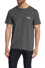 Hurley Siro Oval Short Sleeve T-Shirt Gray White Red Men’s Size Medium NWT