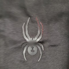 spyder active t shirt mens large pro web poly spandex blend logo