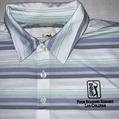 Four Seasons Hotel & Resort Las Colinas TPC Logo Polo Shirt Adult XL Vintage