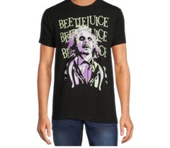 Beetlejuice Movie T-shirt Unisex Men’s Size 3XL NWT Black Spooky Halloween