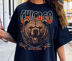Chicago Bears Football – Fan Vintage Inspired T-Shirt – Est. 1920 Graphic Tee