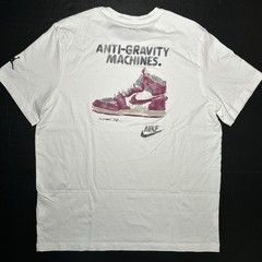 Nike Air Jordan Anti Gravity Machines T Shirt White XL Jumpman Graphic Tee