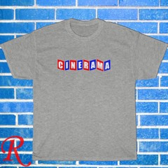 New Cinerama Logo Black/Grey/Navy/White Size S-5XL Unisex T-Shirt