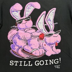 VTG 90s Fashion Victim Energizer Bunny Spoof Still Going! S*x Funny t-shirt XL