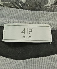 417 T-shirts/Cut & Sewns GrayxCharcoal gray(Flower Pattern) M 2200687008018