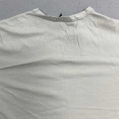 Buck Mason T Shirt Mens Small Bone Curved Hem Tee Pima Cotton S/S
