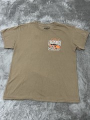 Popular Poison Men’s Brown Cars Graphic Print Short Sleeve Crew Neck T-Shirt L