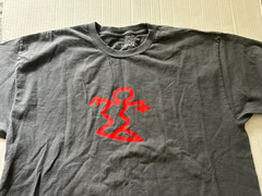 DA HUI HAWAII VINTAGE SIZE L GRAY SHORT SLEEVE T-SHIRT.SEE DESCRIPTION
