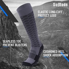 Waterproof Knee High Socks hiking gear for men Outdoor Sports High Performanc…