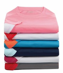 AWDis Men’s Contrast Cool T-Shirt Polyester Sports Gym Football Running Active T