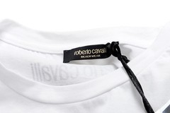 Roberto Cavalli “Beachwear” Men’s White Graphic Print T-Shirt Sz S M L XL 2XL