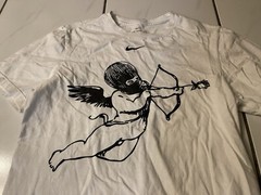 NIKE x Drake Certified Lover Boy CLB Cherub Angel Center Swoosh T-Shirt Small