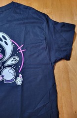 Hazbin Hotel Halloween Witch Fat Nuggets XL Black Shirt Defects Vivziepop