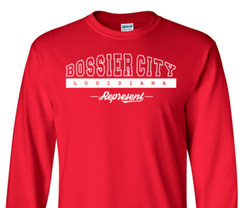 Bossier City Louisiana T-Shirt Long Sleeve Graphic tee