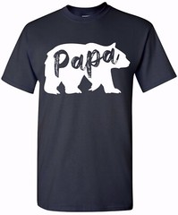 Papa Bear Funny T-Shirt Cotton T-Shirt for Dad – Stylish Everyday Wear