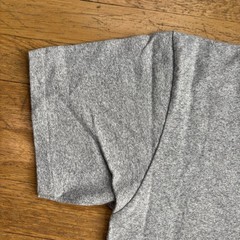 Vintage 90s Lycoming College Shirt Gray Cotton Rayon Size Small