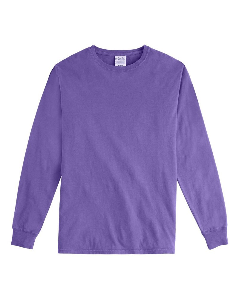 ComfortWash by Hanes GDH200 Unisex Garment-Dyed Long Sleeve T-Shirt