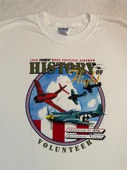 Vintage 1990s 1999 Rose Festival Airshow Hillsboro Oregon Event T-Shirt, XL NEW