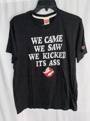 Homage Ghostbusters We Came We Saw We Kicked It’s Ass Movie T Shirt Medium