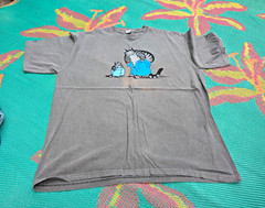Dad Cat Size 2XL Crazy Shirts B. Kliban Cat Short Sleeve Crew Neck