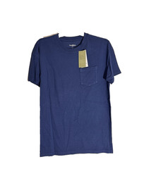 Goodfellow & Co Men’s Heavyweight Short Sleeve T-Shirt Seamless Blue M Relaxed