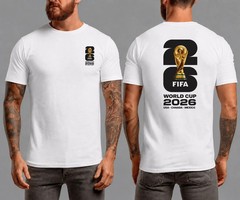 World Cup 2026 T-Shirt Football Soccer USA Worldcup Logo Tee
