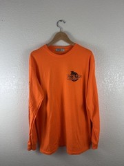 Emotional Oranges “Have You Heard?” Long Sleeve Shirt – Size M – Bright Orange