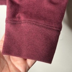 G.H. Bass & Co. Mens Waffle Knit Henley Shirt Medium Burgundy Pullover Outdoors