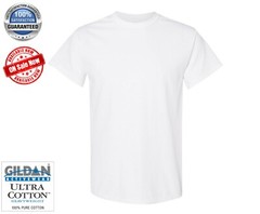 Custom Printed T-Shirts Gildan 100% Heavy 5.3oz Cotton S/M/L/XL