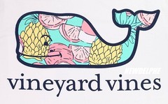 Vineyard Vines Men’s SS Whale Pocket Crew T-Shirt Tee “SS TROPICAL DRINK WHALE”