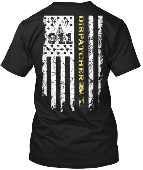 911 Dispatcher Dispatch First Resonder Tee T-Shirt Made in the USA Size S to 5XL