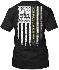 911 Dispatcher Dispatch First Resonder Tee T-Shirt Made in the USA Size S to 5XL