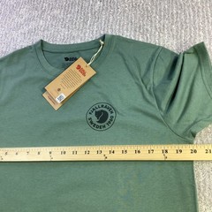 Fjallraven 1960 Logo T-shirt Patina Green Organic Cotton Tee Mens Size M NWT